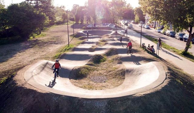 Pumptrack na Gocławiu